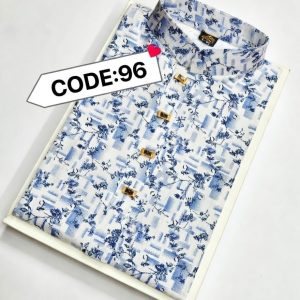 ১০০% মিক্স কটন সুতি পাঞ্জাবি (কোড-96)