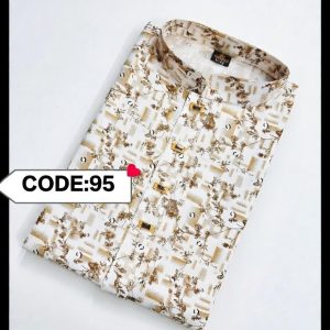 ১০০% সুতি মিক্স কটন পাঞ্জাবি (কোড-95)